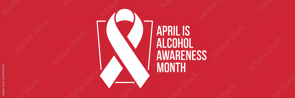 awareness ribbon on a bright red background with the text awareness ribbon on a bright red background with the text