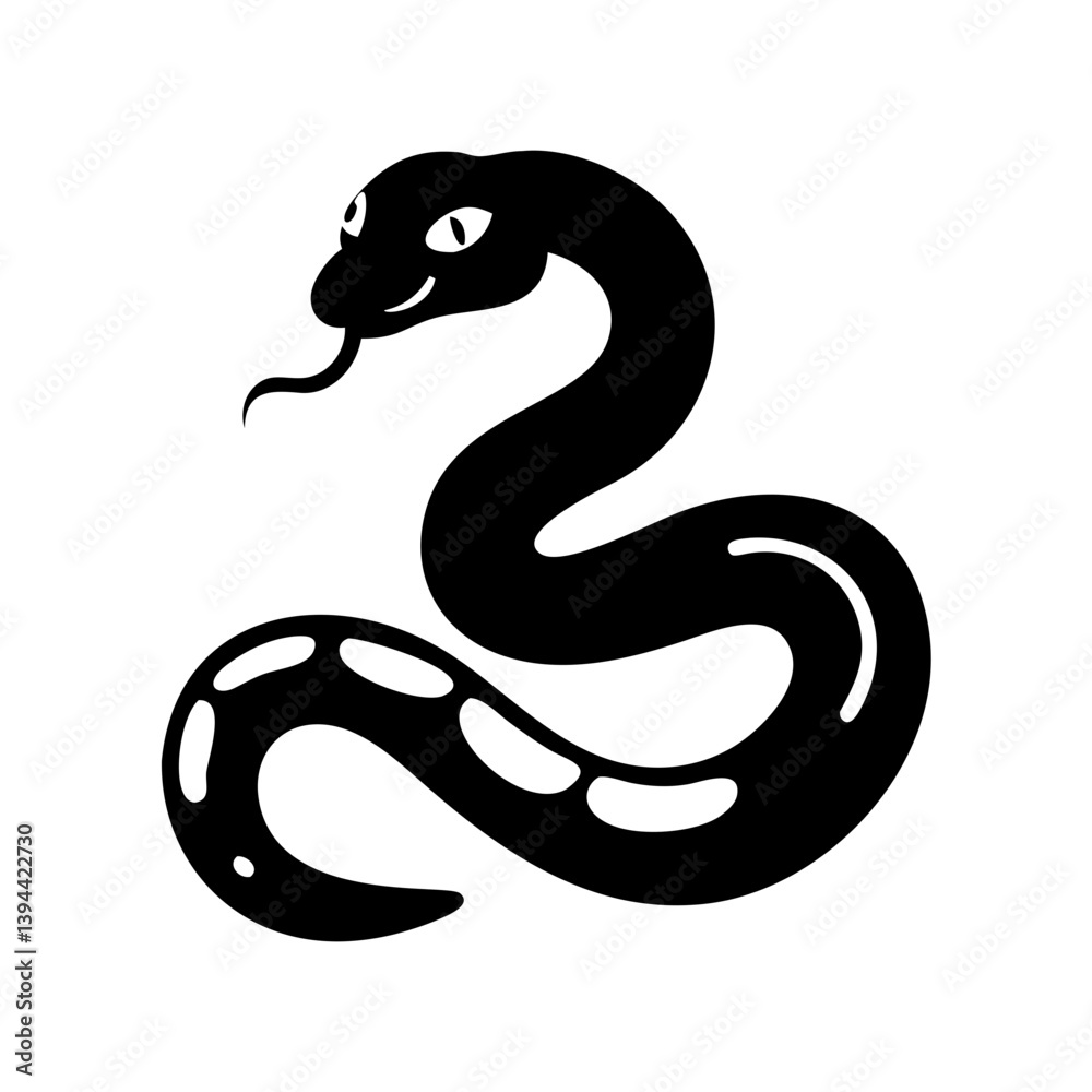 snake icon, snake line art - simple line art of snake, perfect for snake logos and icons snake icon, snake line art - simple line art of snake, perfect for snake logos and icons