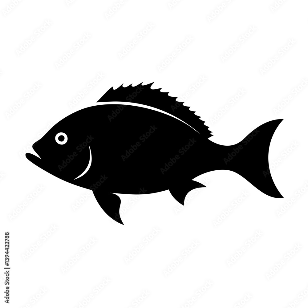 snapper icon, snapper line art - simple line art of snapper, perfect for snapper logos and icons snapper icon, snapper line art - simple line art of snapper, perfect for snapper logos and icons