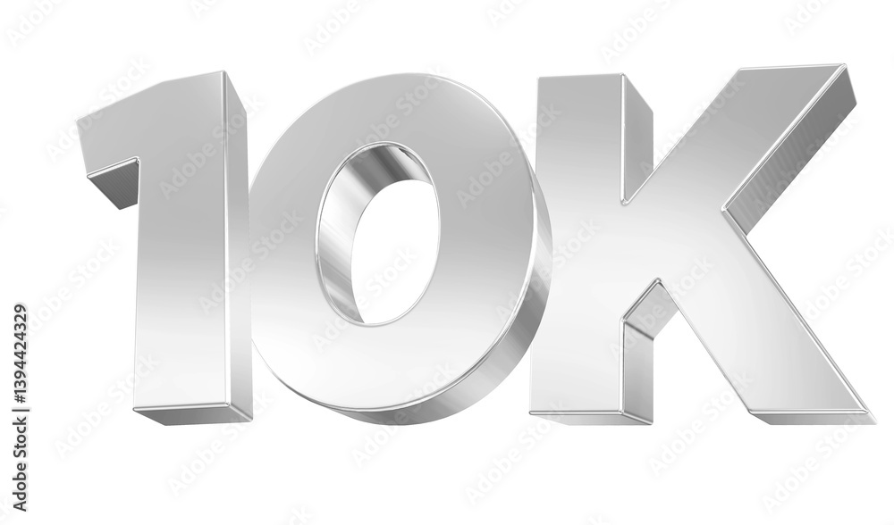 10K Follow Silver 10K Follow Silver