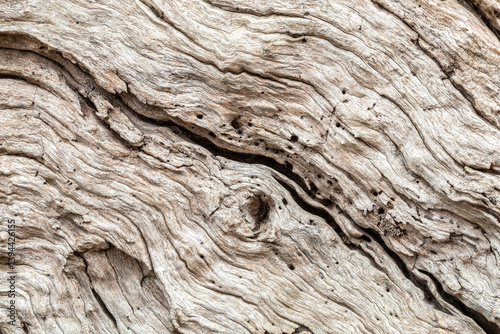 Textured surface of deadwood