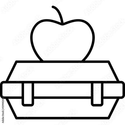 Healthy Lunchbox Icon