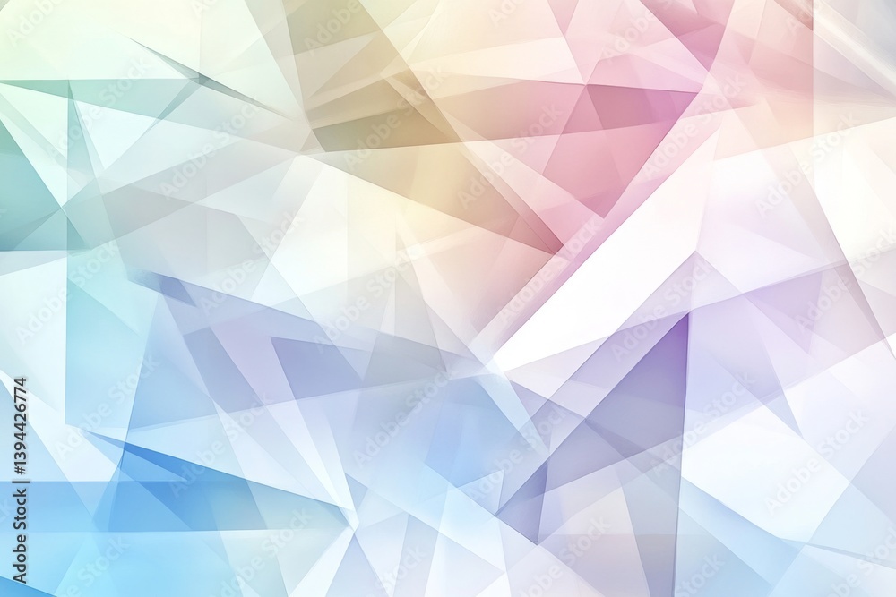 Fototapeta premium Abstract Geometric Triangles Background Design