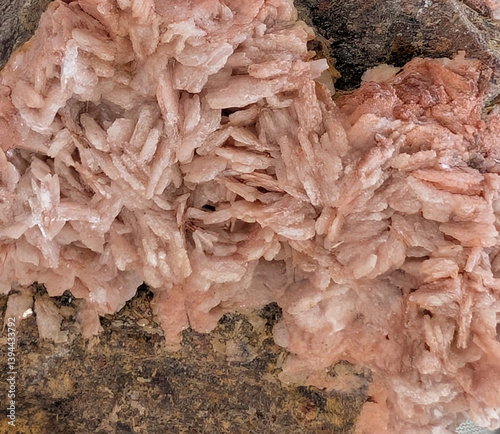 baryte mineral texture