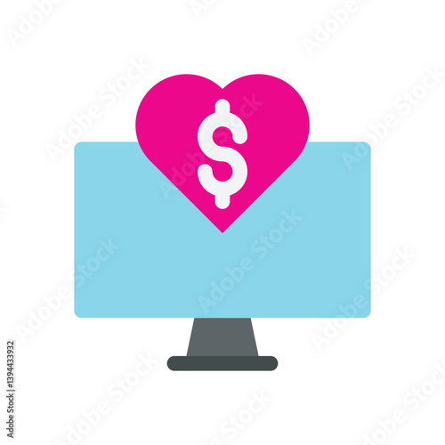 Online Donation Illustration