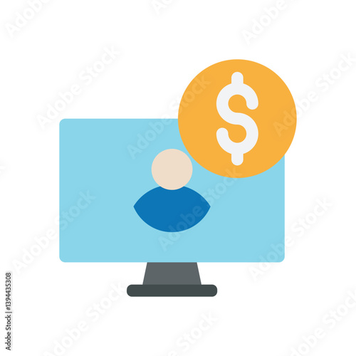 Online Donation Illustration