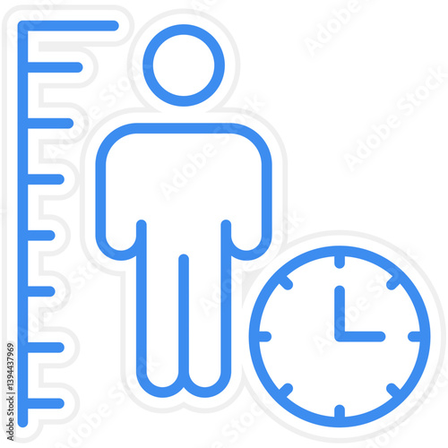 Body Mass Index Icon Style