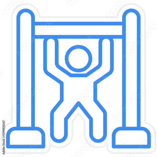 Pull Up Icon Style