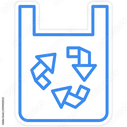 Recyclable Materials Icon Style
