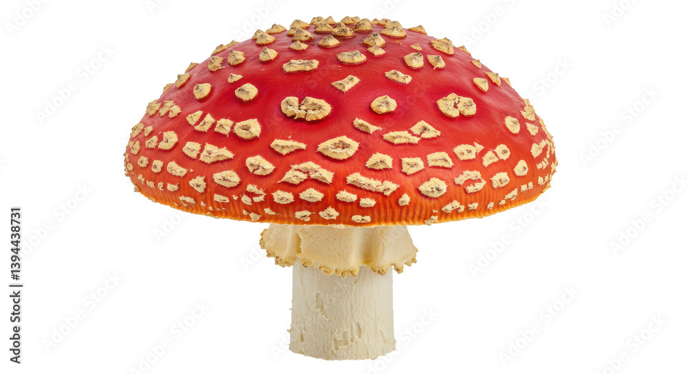 Isolated Mushroom Isolated Mushroom