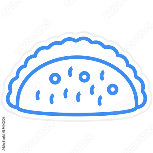 Empanada Icon Style