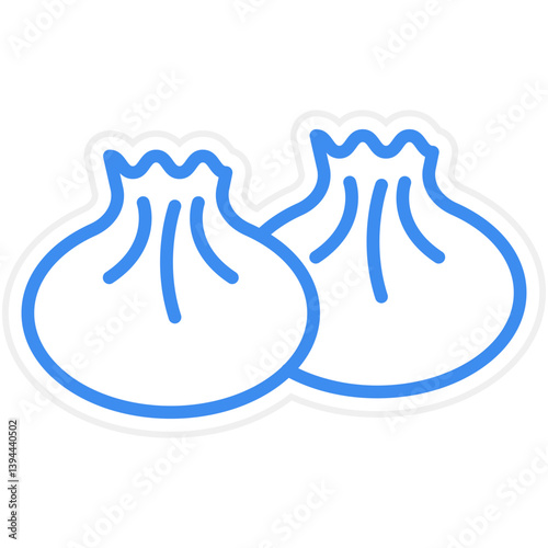 Dumplings Icon Style