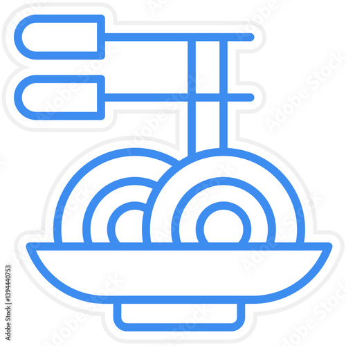 Pad Thai Icon Style