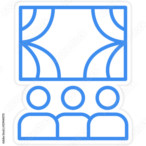 Auditorium Icon Style