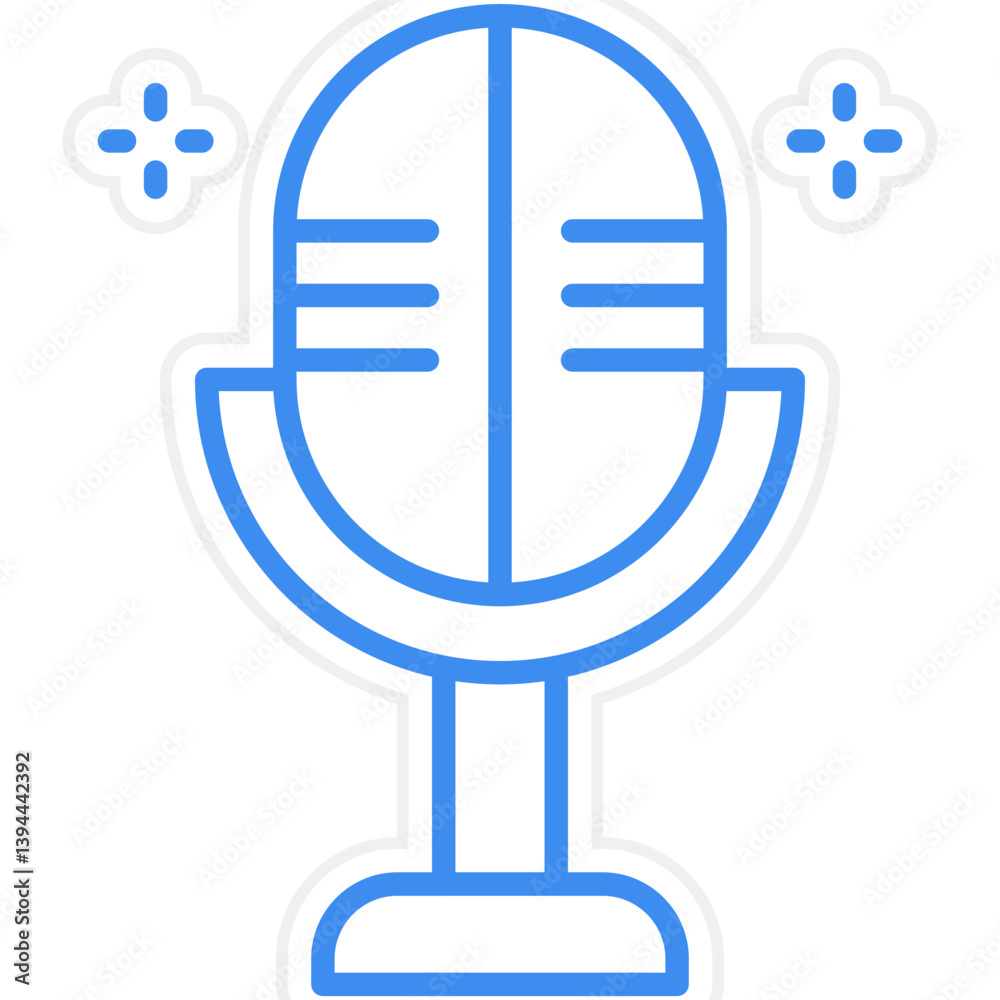 Microphone Icon Style