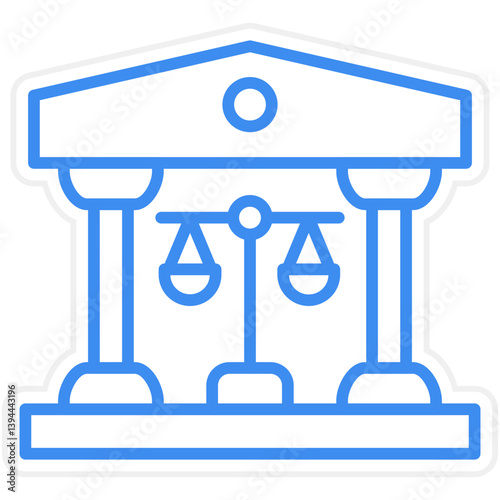 Law Firm Icon Style