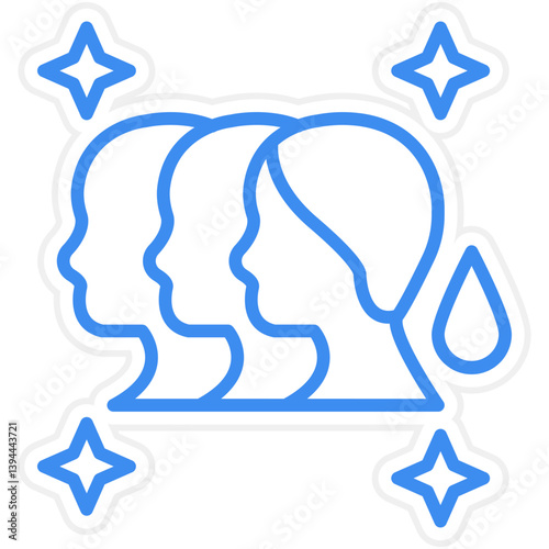 For All Skin Types Icon Style