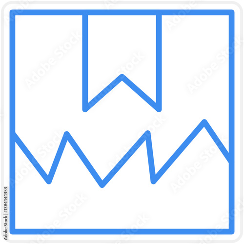 Damaged Package Icon Style