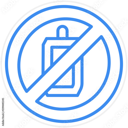 No Liquid Calories Icon Style