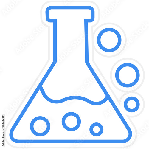 Suction Flask Icon Style