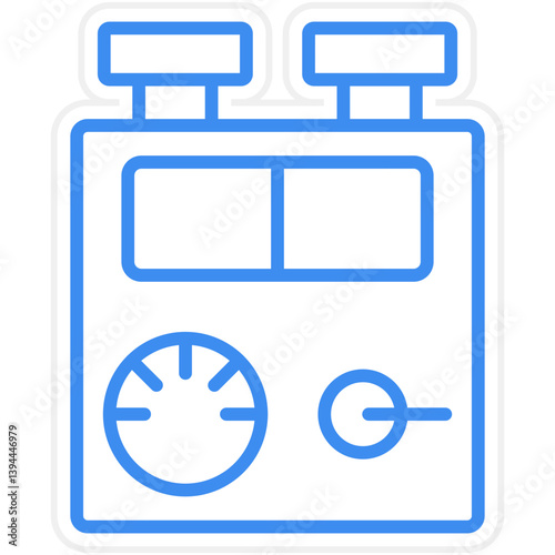Gas Fume Chamber Icon Style