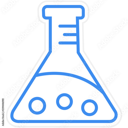 Volumetric Flask Icon Style