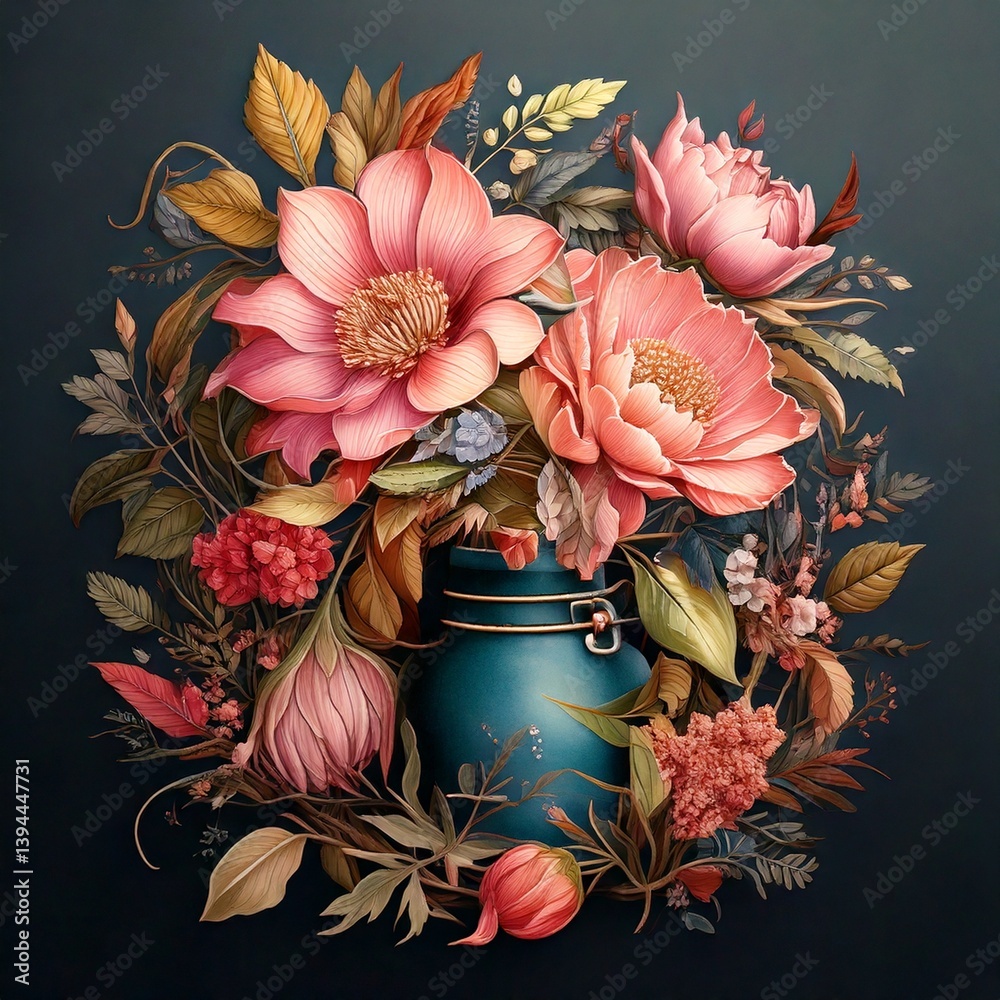 Illustration of flowers