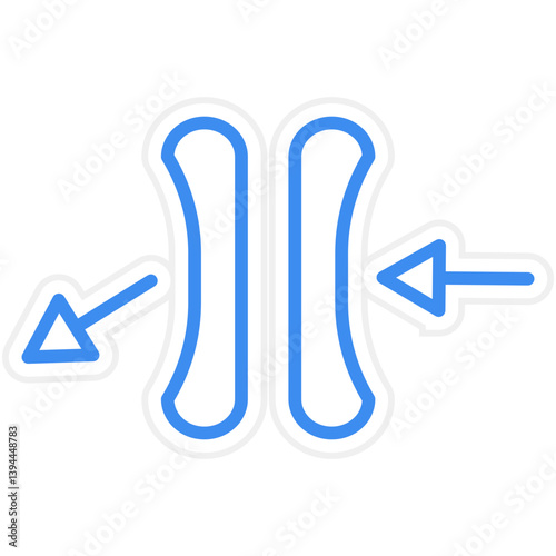 Normal Index Lenses Icon Style