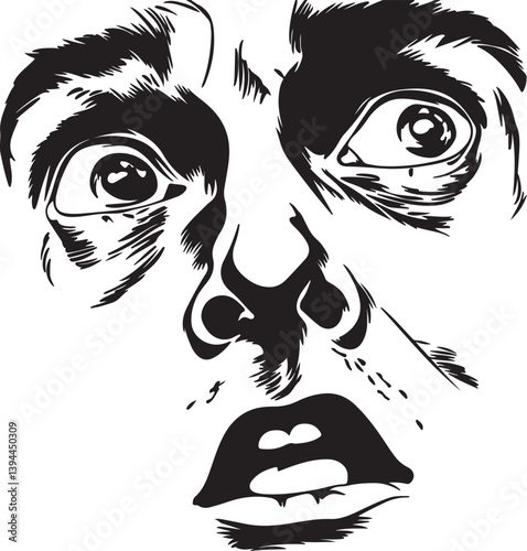 vector illustration of a man