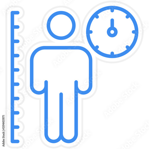 Body Mass Index Icon Style