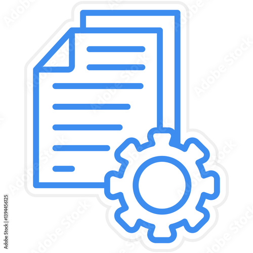Document Settings Icon Style