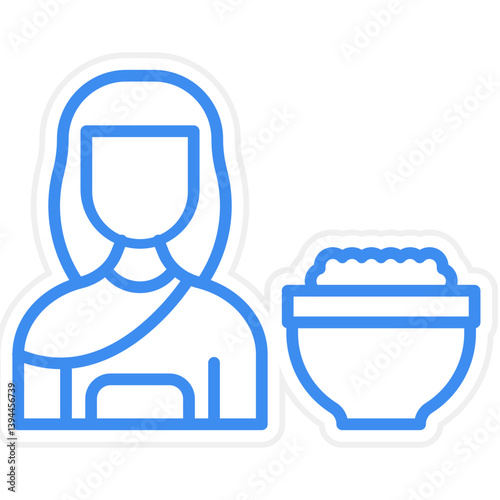 Gatherer Female Icon Style