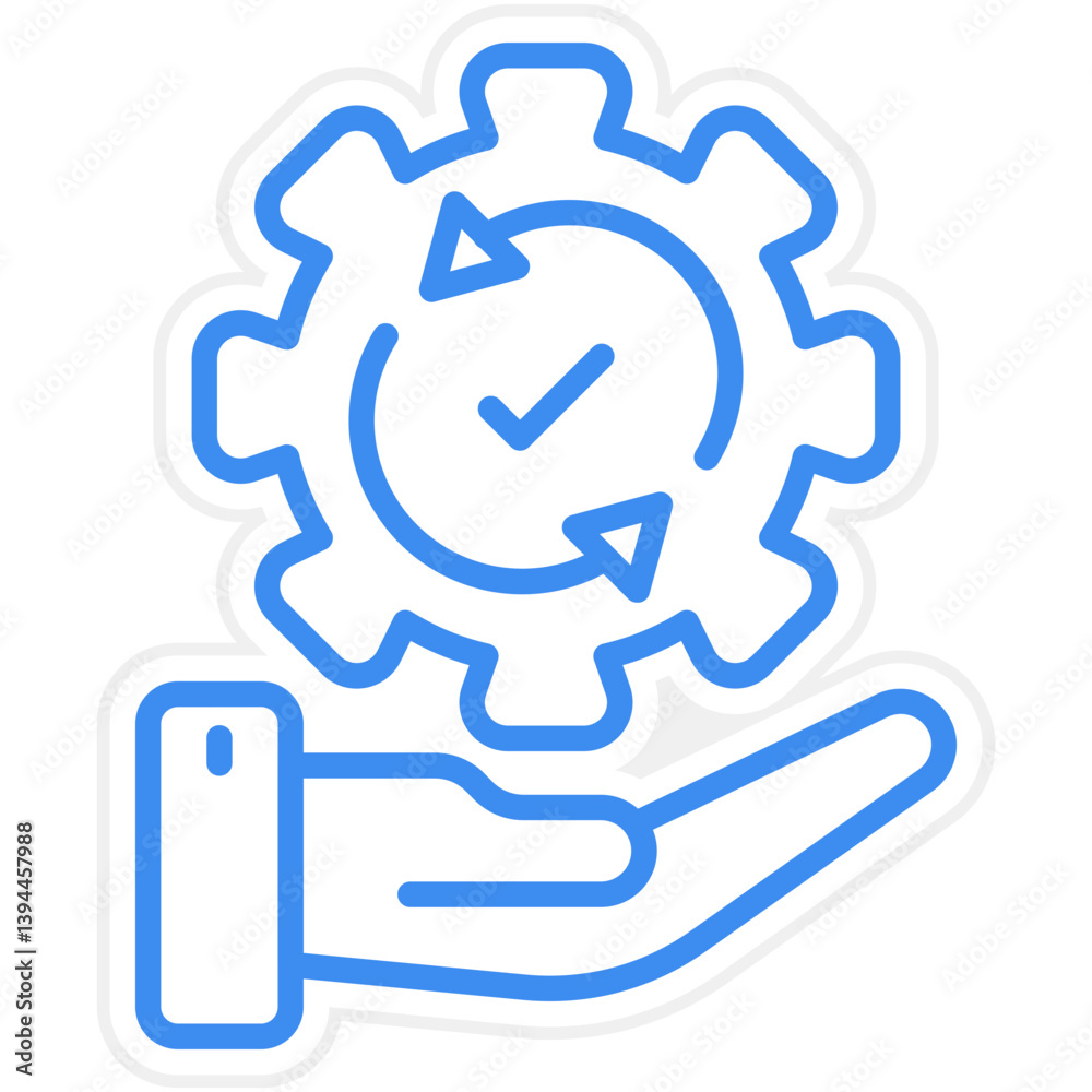 Flexible Schedule Icon Style Flexible Schedule Icon Style