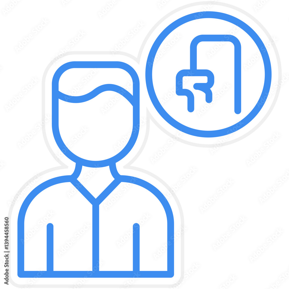 Fight Flight Icon Style Fight Flight Icon Style