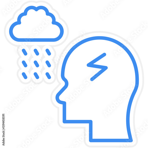 Depression Icon Style