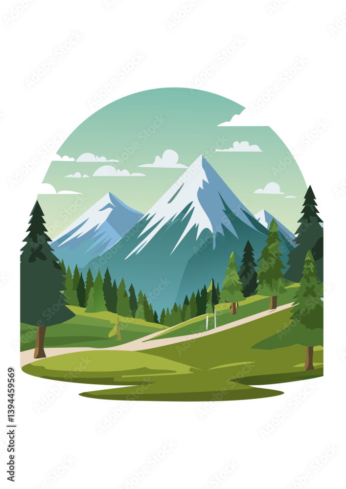 Mountain landscape