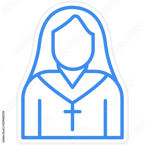 Nun Icon Style