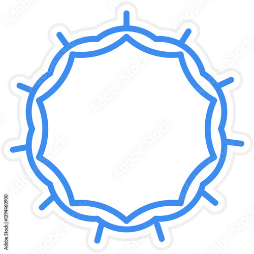 Crown Of Thornes Icon Style