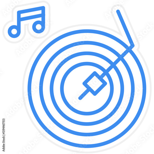 Vinyl Icon Style