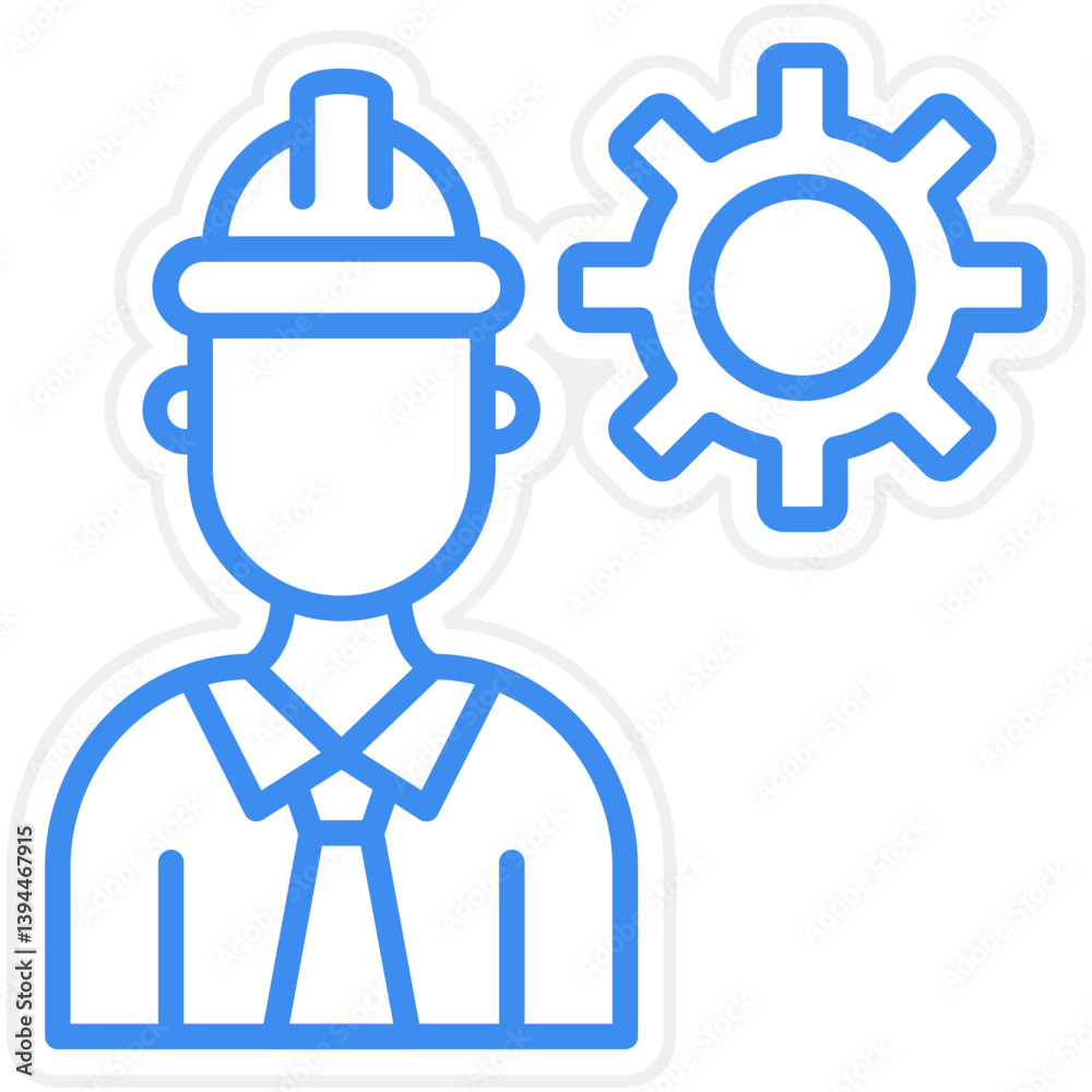 Engineering Icon Style Engineering Icon Style