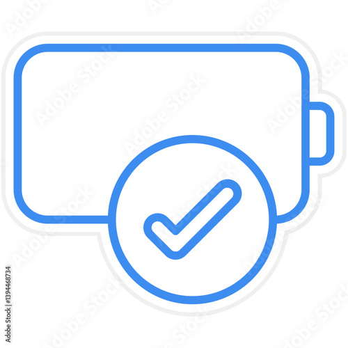 Verified Battery Icon Style