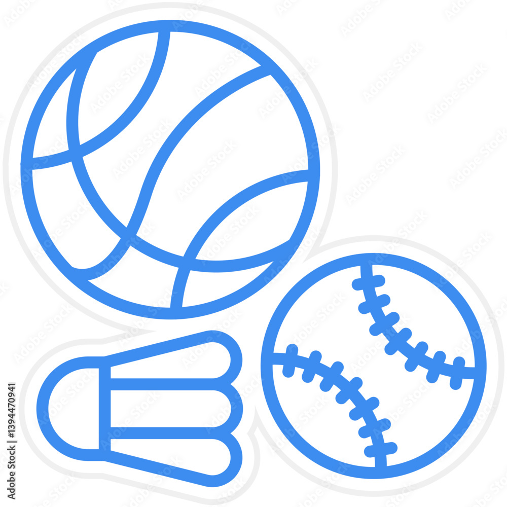 Sports Icon Style Sports Icon Style