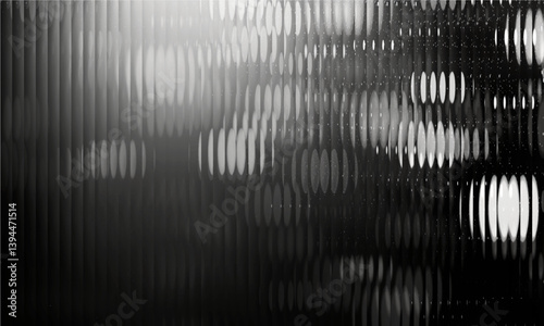 Vector Y2K Glass grainy Blurred black and white colors. Multicolored glass texture for banner, wallpaper, template, print.