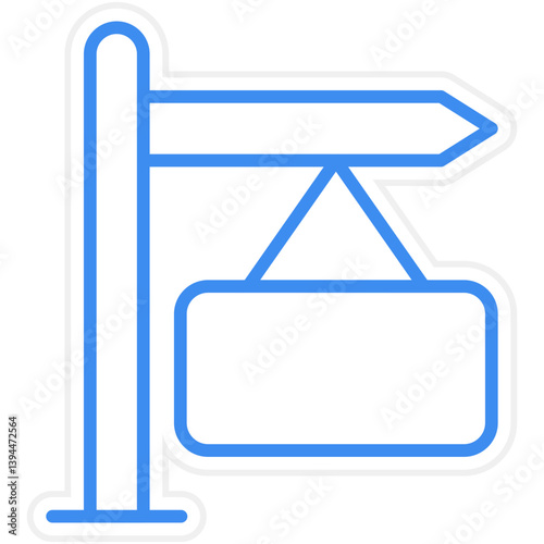 Signboard Icon Style