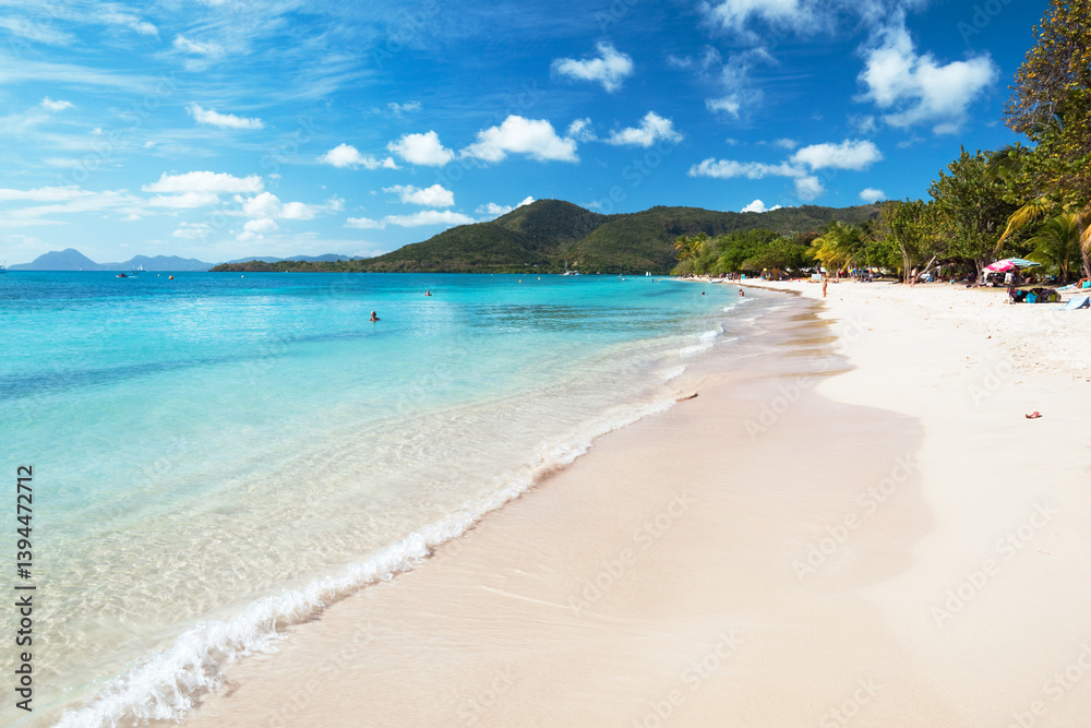 St Anne tropical beach, Martinique island, Caribbean St Anne tropical beach, Martinique island, Caribbean