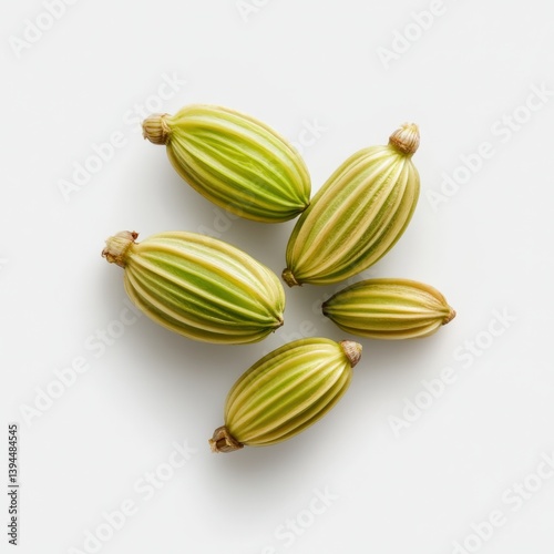 Wallpaper Mural Fennel seeds on white background Torontodigital.ca