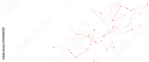 Vector digital technology futuristic internet network speed connection red background.