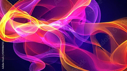 Wallpaper Mural Vibrant swirls of color dance and flow in an artistic display, creating a mesmerizing visual experience filled with movement and rhythm Torontodigital.ca