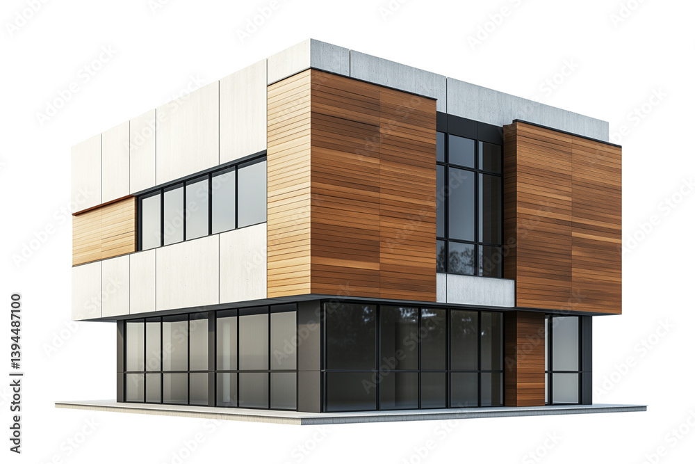 Fototapeta premium house on a white background