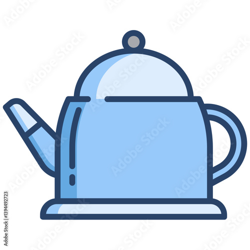 Linear color Pot plant icon